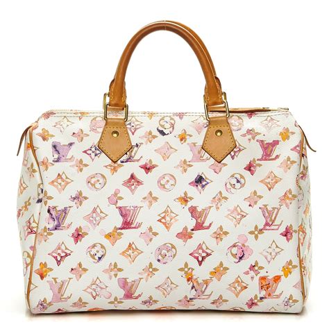 lv water colour|louis Vuitton Speedy 30 watercolor.